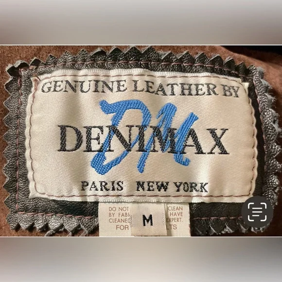 Like New Genuine Shearling leather long Coat medium fur suede sheepskin wool DM - Picture 3 of 11